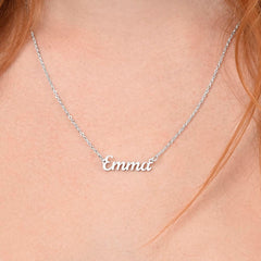 Cherished Charm Name Necklace