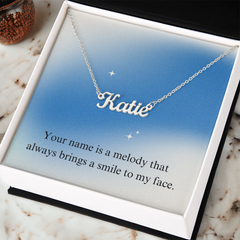 Cherished Charm Name Necklace