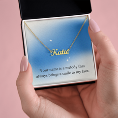 Cherished Charm Name Necklace