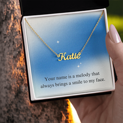 Cherished Charm Name Necklace