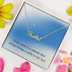 Cherished Charm Name Necklace