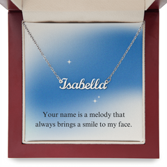 Cherished Charm Name Necklace