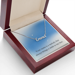 Cherished Charm Name Necklace