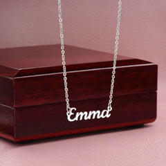 Cherished Charm Name Necklace