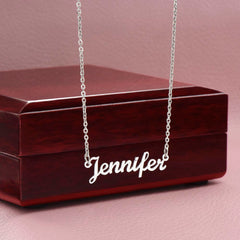 Cherished Charm Name Necklace