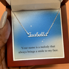 Cherished Charm Name Necklace