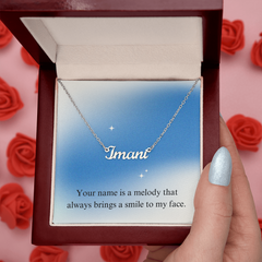 Cherished Charm Name Necklace