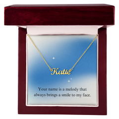 Cherished Charm Name Necklace