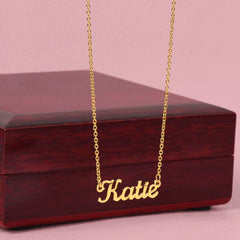 Cherished Charm Name Necklace